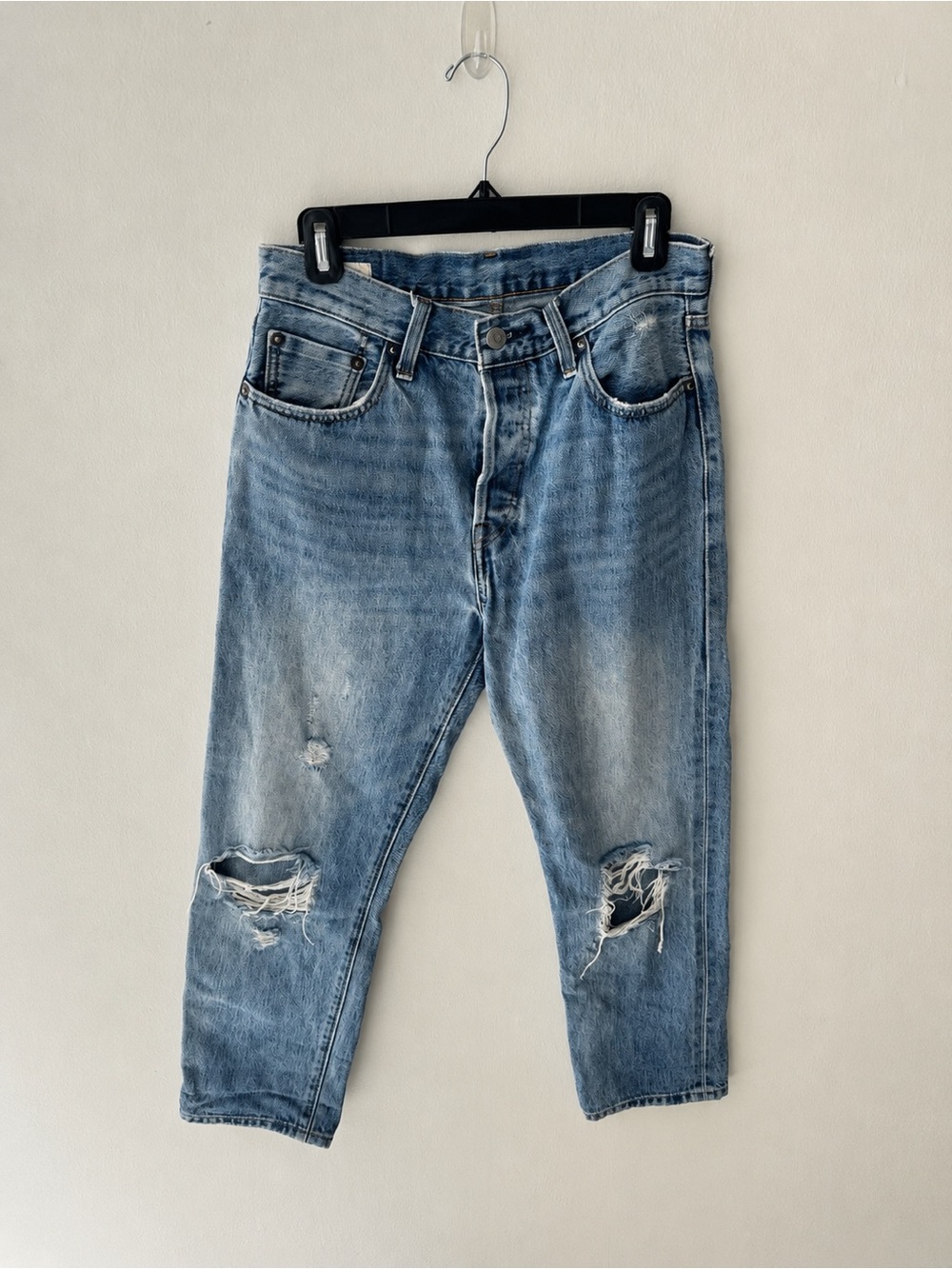 Levi’s Women’s 501 Ripped Jeans